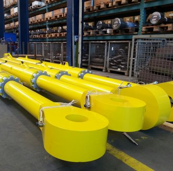 Topside transport seafastening turnbuckles, MBL 1500 mT