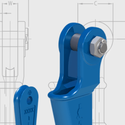 Keilendklemmen mit Bolzen (Open Wedge Sockets OWS)