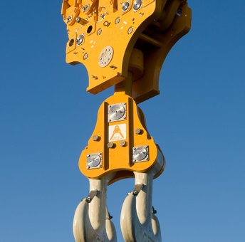 Hookblock 3200mT for heavy lifting crane, dead weight 105mT